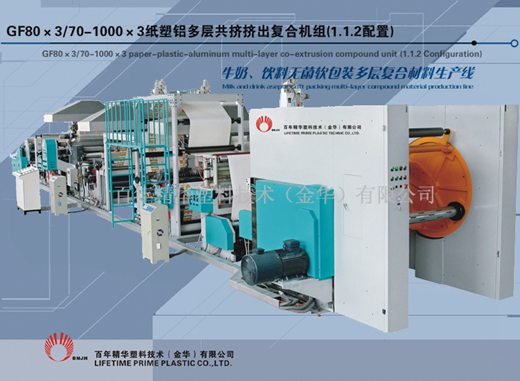 牛奶飲料包裝材料生產線