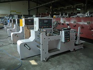 彩色收縮標(biāo)簽檢品復(fù)卷機